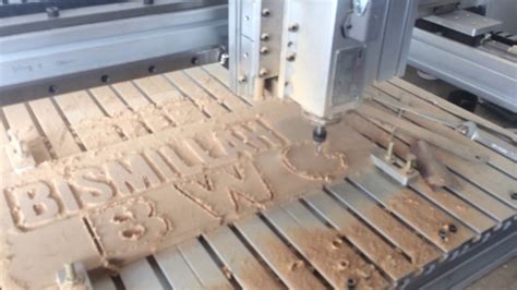 Test run DIY CNC machine 6090 wood (NEW MODEL) .